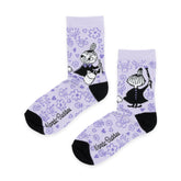 Moomin - Lille My maler blomster lilla