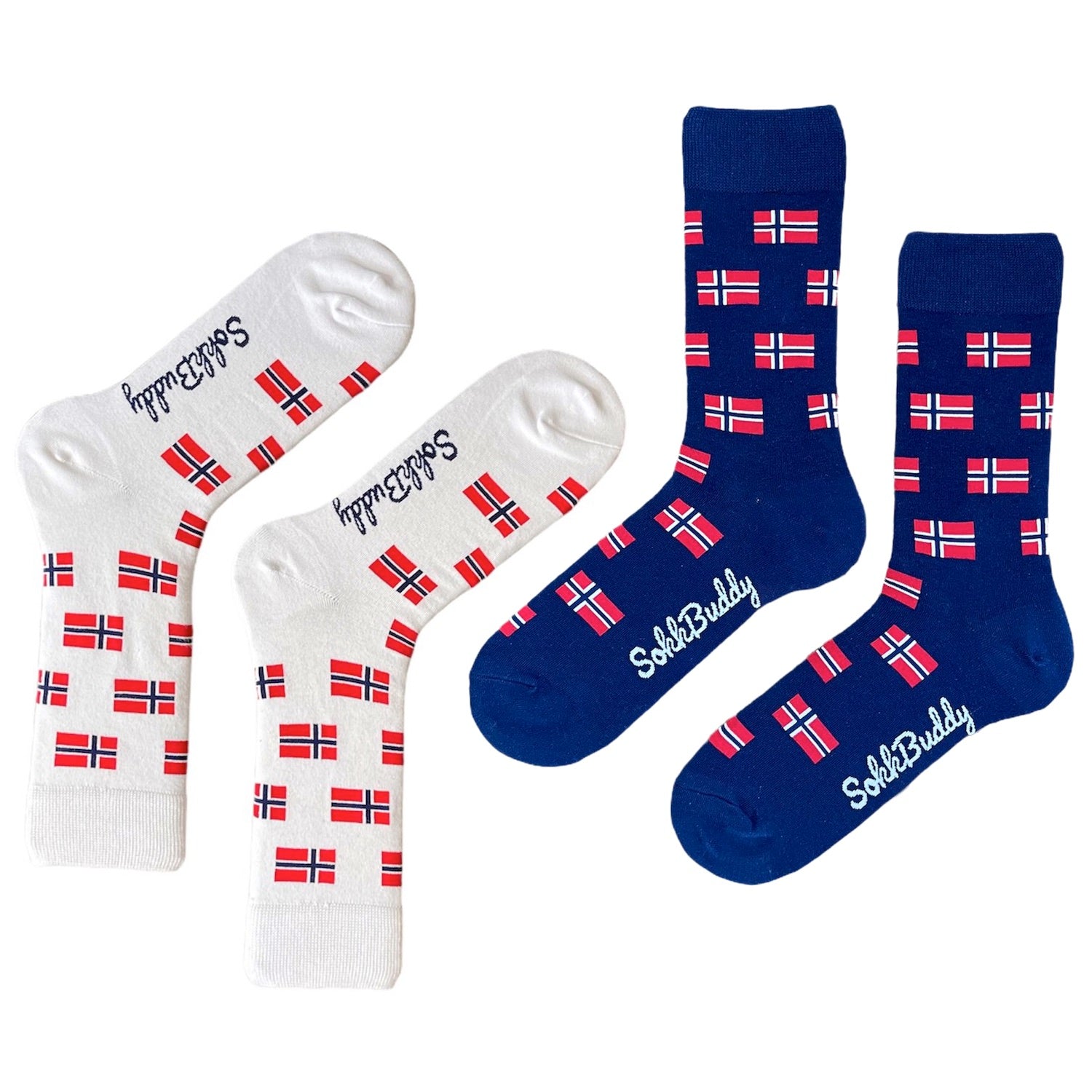 Norske Flagg - SokkBuddy