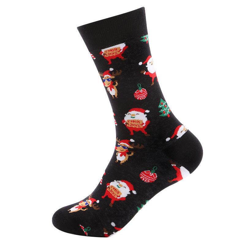 Julenissen og Rudolf på fest