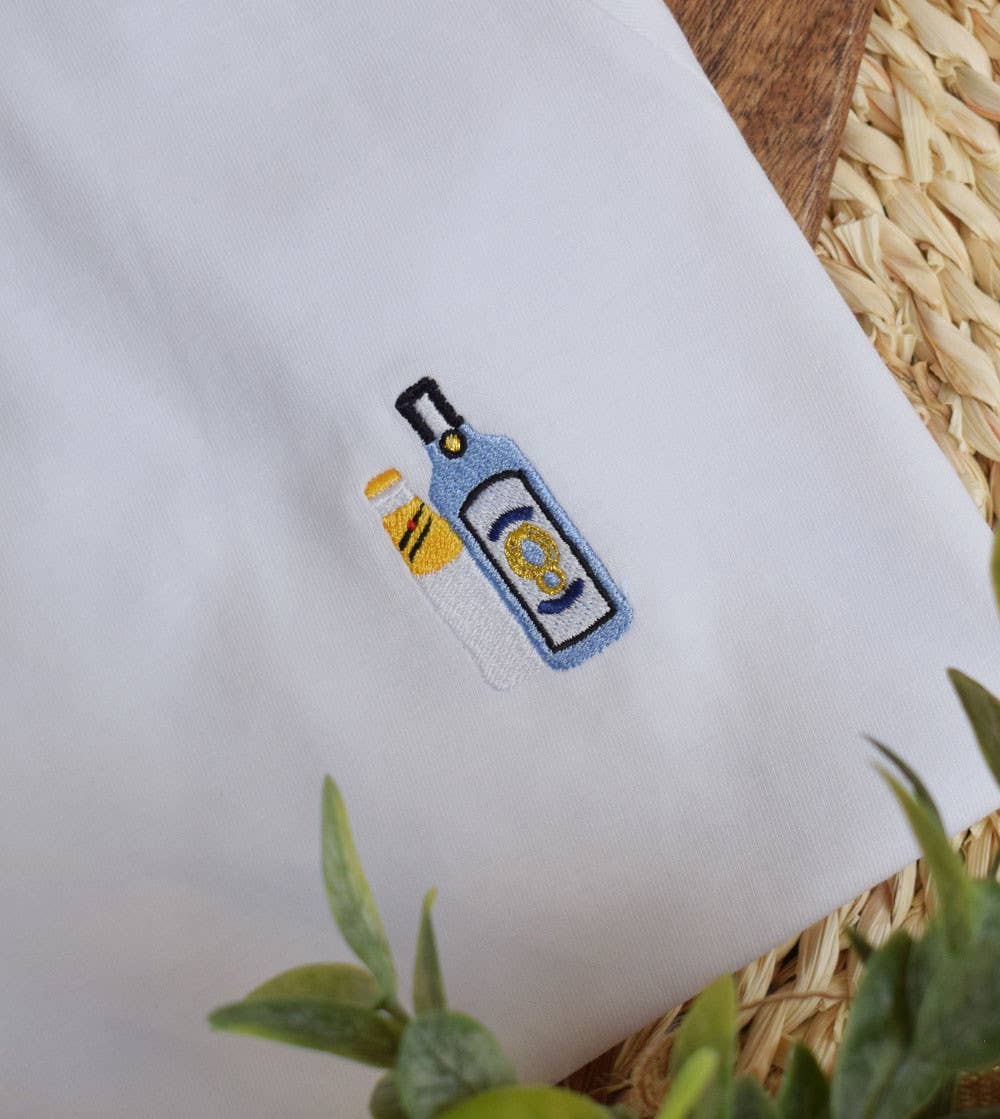 Brodert T-skjorte - Bombay Tonic