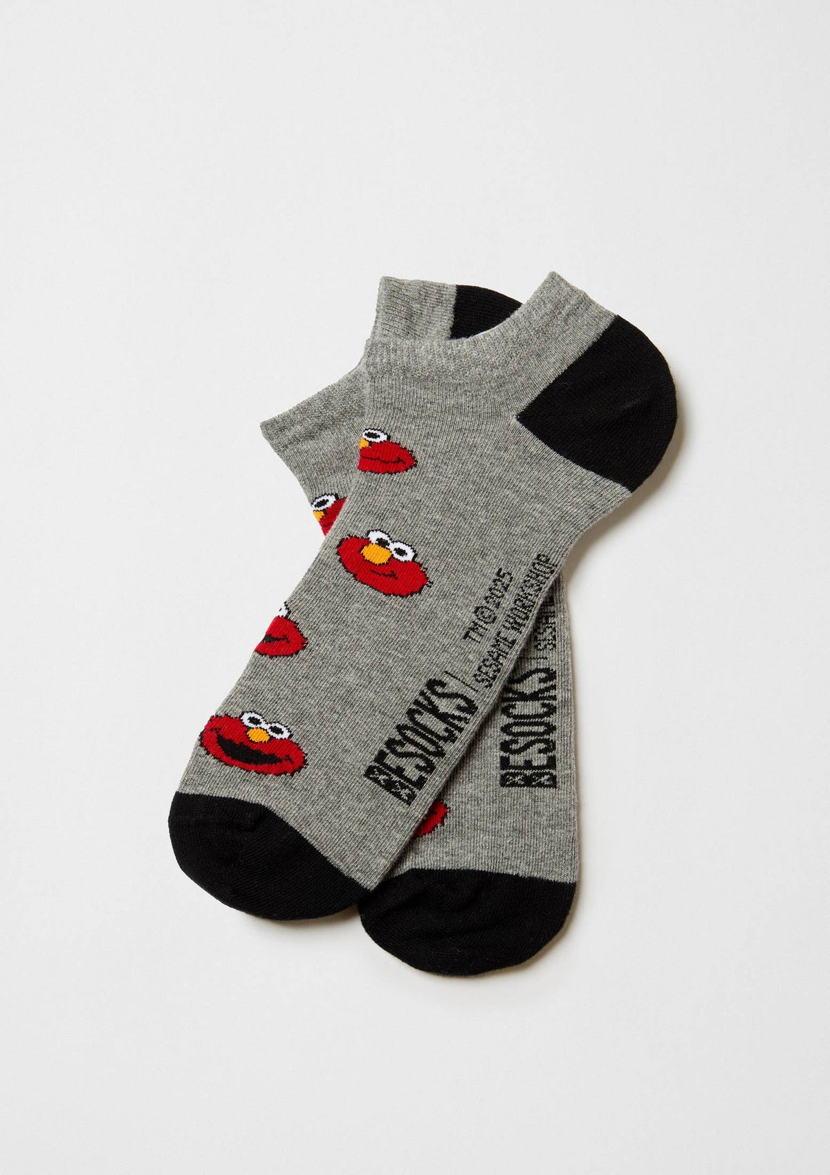 Elmo grå ankelsokker