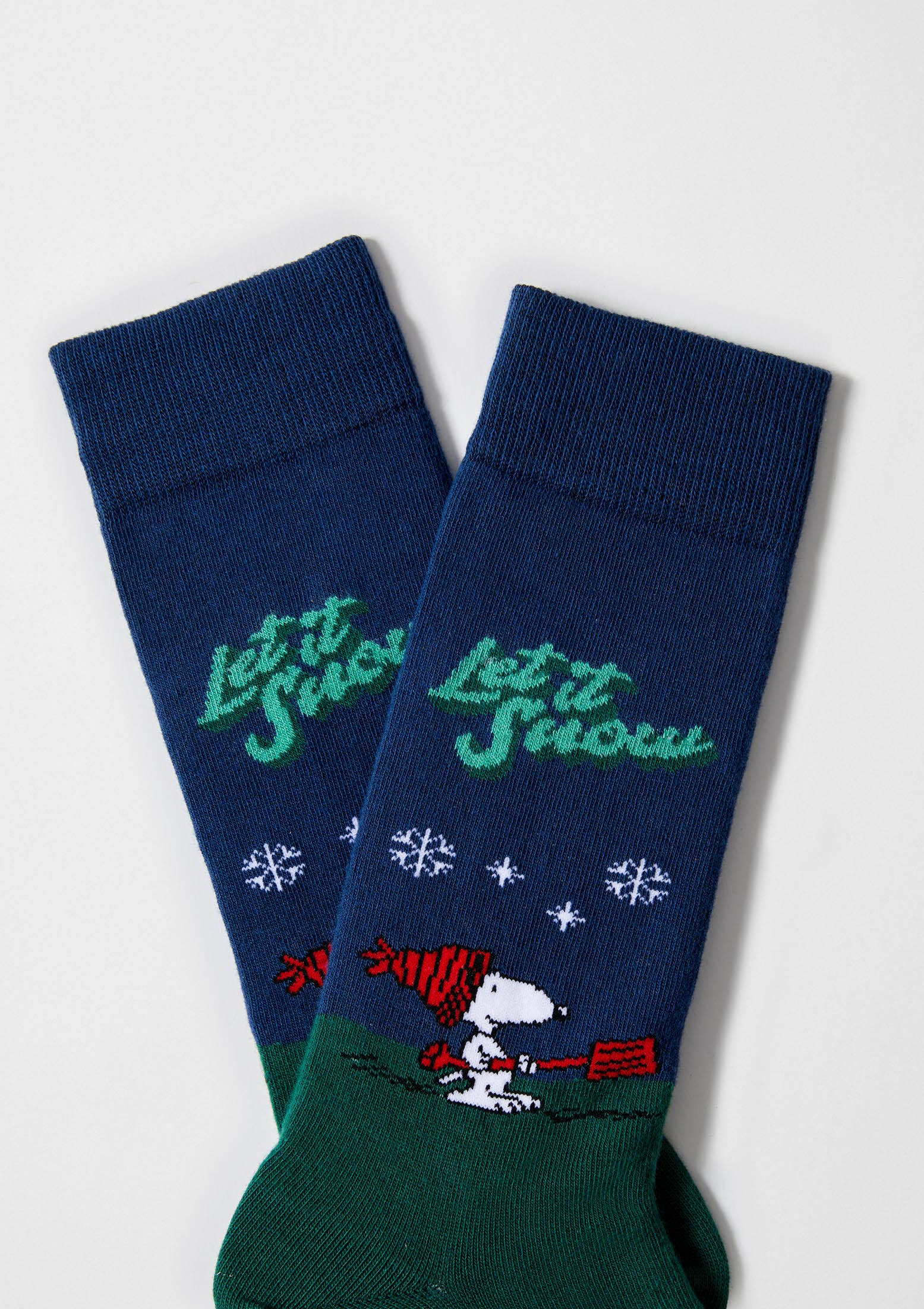 Snoopy snø bomullssokker