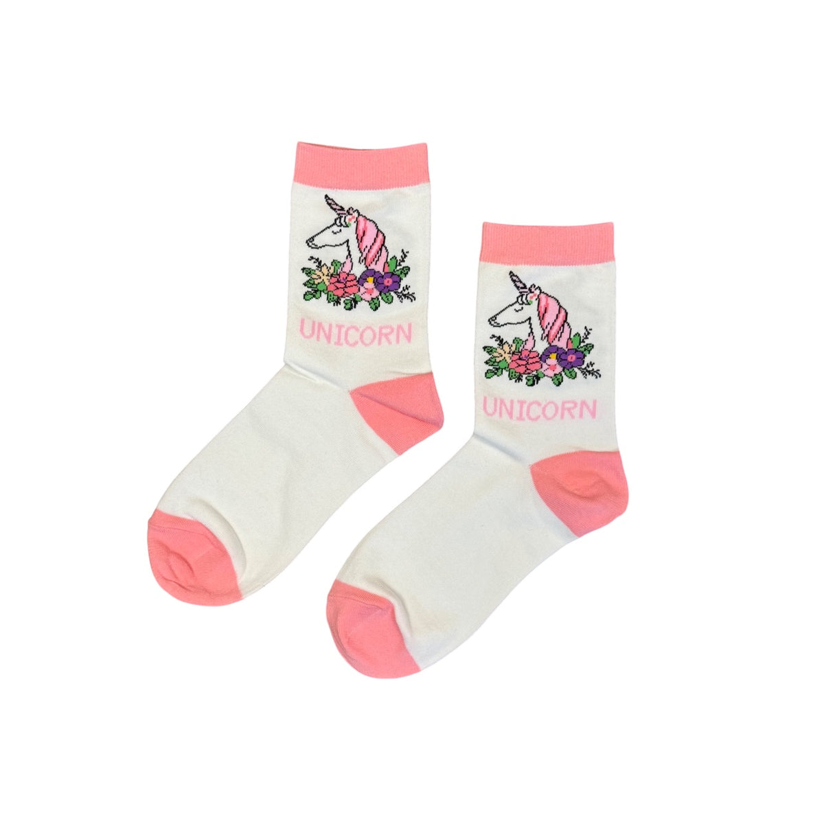 Enhjørning og Blomster