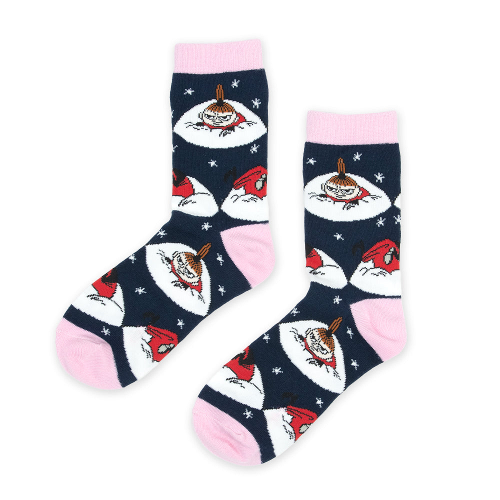 Moomin - Lille My i snø blå