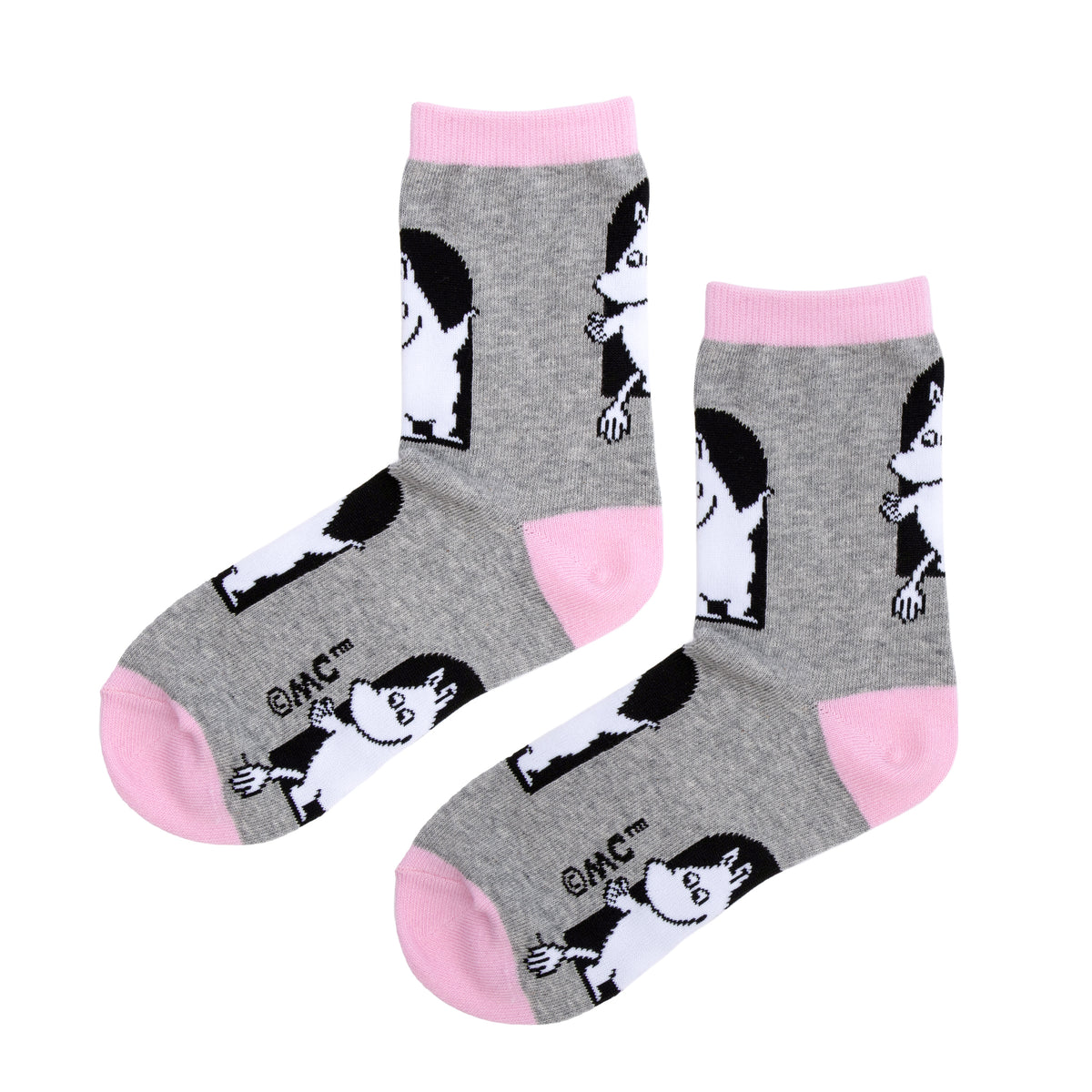 Moomin 80år - Mummitrollet grå&rosa