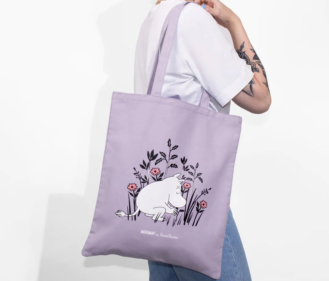 Mummitrollet Blomster - Tote Bag