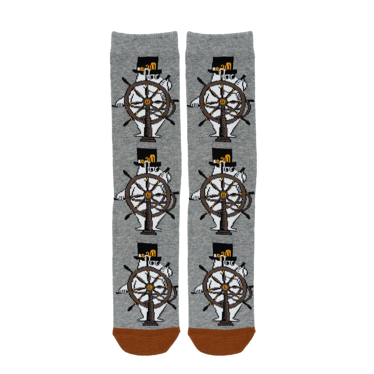 Moomin - Mummipappa ved roret - Grå