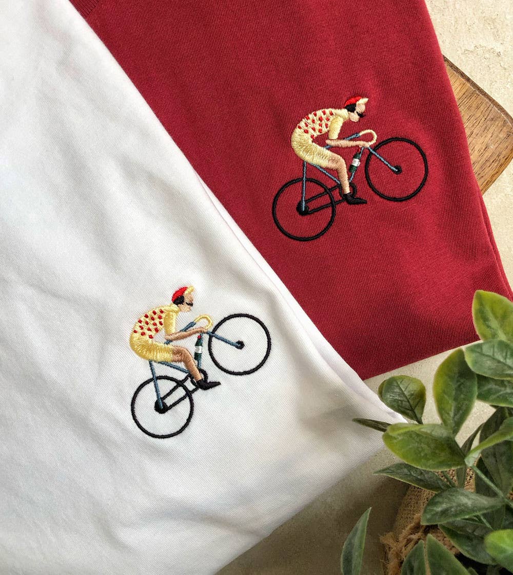 Brodert T-skjorte - Tour Mon Amour