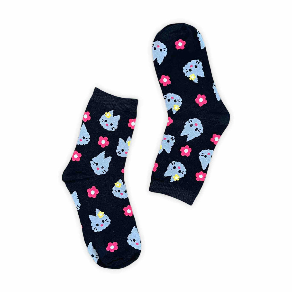 Katt & Blomster